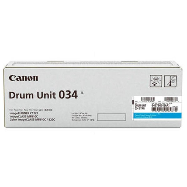 CANON 034 Trommel Unit cyan iR C1225iF Standardkapazität 34.000 Seiten