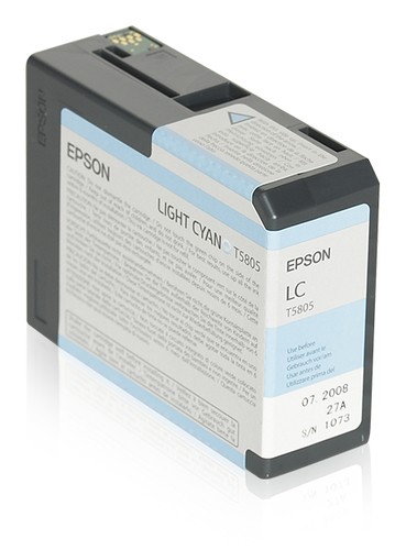 EPSON T5805 Tinte hell cyan Standardkapazität 80ml
