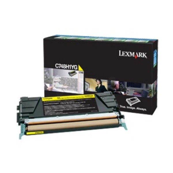 LEXMARK C748 Toner gelb Standardkapazität 10.000 Seiten