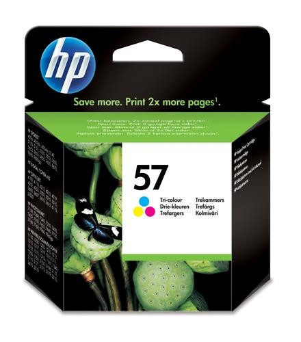 HP 57 Original Tinte dreifarbig hohe Kapazität 17ml 500 Seiten
