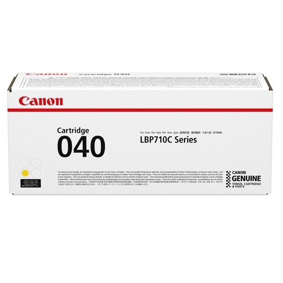 CANON 040Y Toner gelb für LBP710Cx/712Cx Standardkapazität 5.400 Seiten