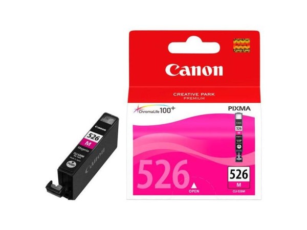 CANON CLI-526M Tinte magenta Standardkapazität 9ml 486 Seiten 1-pack blister mit Alarm