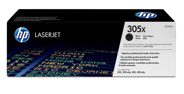 HP 305X LaserJet Original Toner schwarz hohe Kapazität 4.000 Seiten
