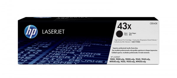 HP 43X LaserJet Original Toner schwarz hohe Kapazität 30.000 Seiten