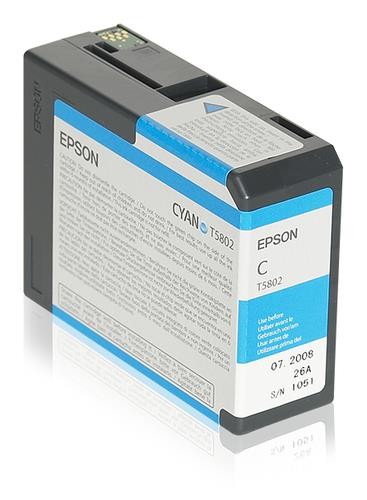 EPSON T5802 Tinte foto cyan Standardkapazität 80ml