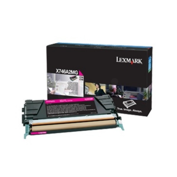 LEXMARK X746, X748 Toner magenta Standardkapazität 7.000 Seiten