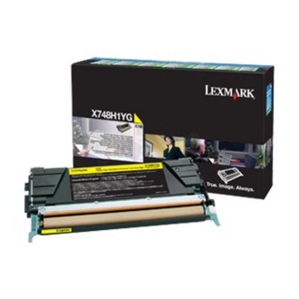 LEXMARK X748 Toner gelb Standardkapazität 10.000 Seiten