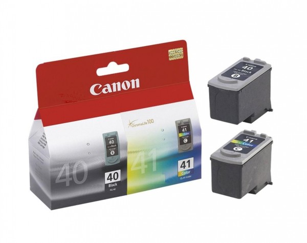 CANON PG-40 / CL-41 Tinte schwarz und farbig Standardkapazität Multipack