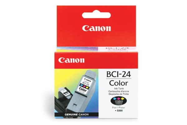 CANON BCI-24C Tinten Patrone farbig für I 250 350 450 Multipass Pixma Pixus