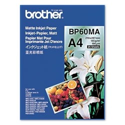 BROTHER BP60MA Inkjet Paper Druckerpapier A4 (210x297 mm) Matte weiß