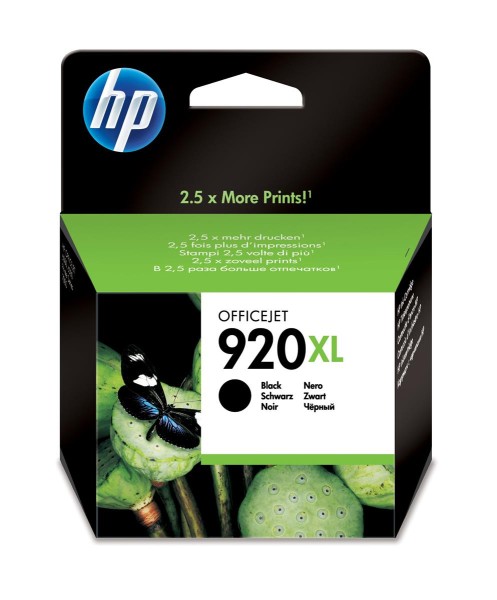 HP 920XL Original Tinte schwarz hohe Kapazität -1200 Seiten