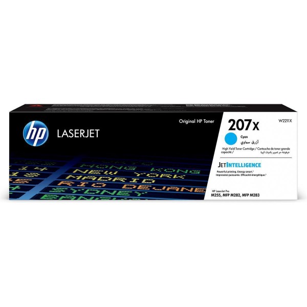 HP 207X Toner cyan hohe Kapazität ca. 2450 Seiten