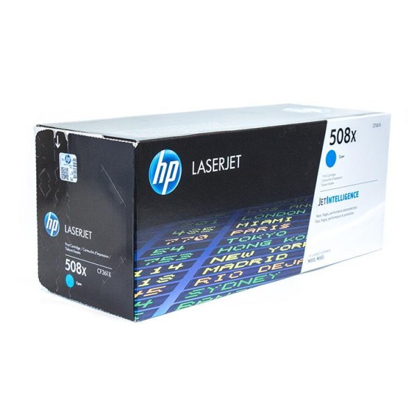 HP 508X Toner cyan hohe Kapazität - 9500 Seiten