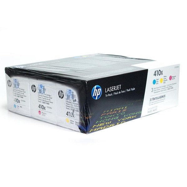 HP 410X Original LaserJet Toner Cyan/Magenta/Gelb High Yield (3-pack)