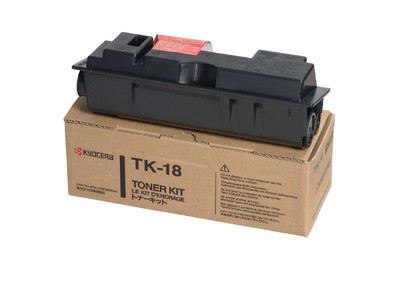 KYOCERA TK-18 Toner schwarz Standardkapazität 7.200 Seiten A4 mit 5 Tonerdeckung