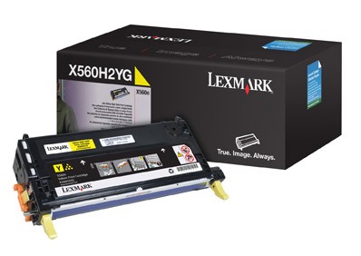 LEXMARK X560 Toner gelb hohe Kapazität 10.000 Seiten
