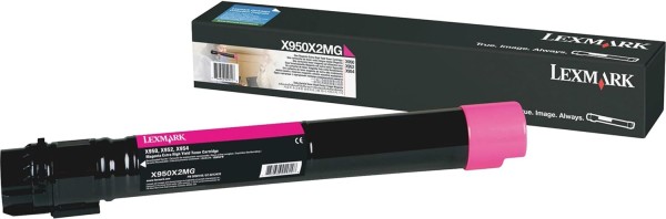 LEXMARK X950X2CG Toner magenta | 22.000 Seiten