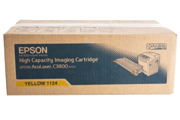 EPSON AcuLaser C3800 Toner gelb hohe Kapazität 9000 Seiten