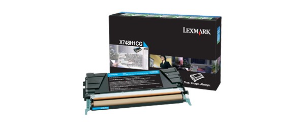 LEXMARK X748 Toner cyan hohe Kapazität 10.000 Seiten