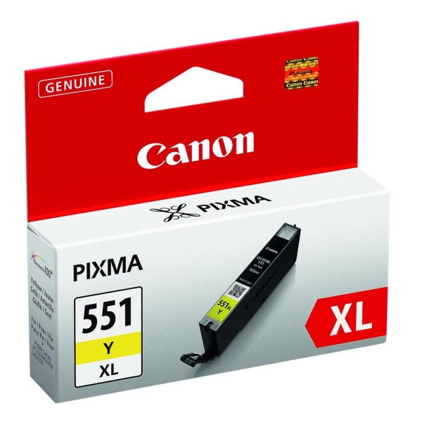 CANON CLI-551XLY Tinte gelb hohe Kapazität 700 Seiten XL