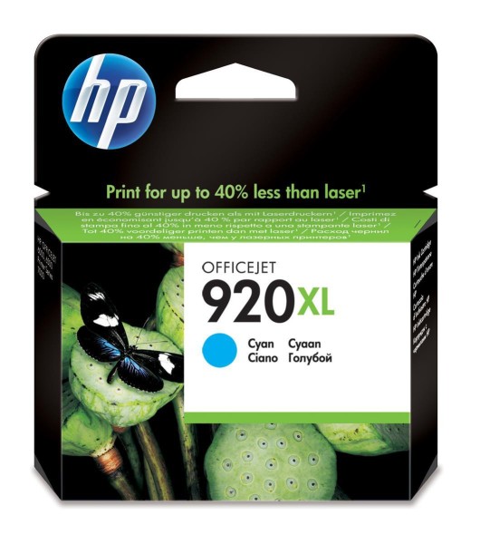 HP 920XL Original Tinte cyan hohe Kapazität - 700 Seiten
