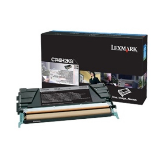 LEXMARK C746,C748 Toner schwarz Standardkapazität 12.000 Seiten