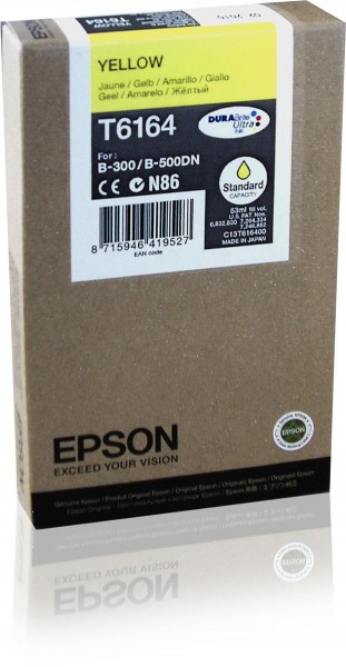 EPSON T6164 Tinte gelb Standardkapazität 53ml