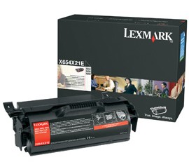 LEXMARK X654, X656, X658 Toner schwarz hohe Kapazität 36.000 Seiten