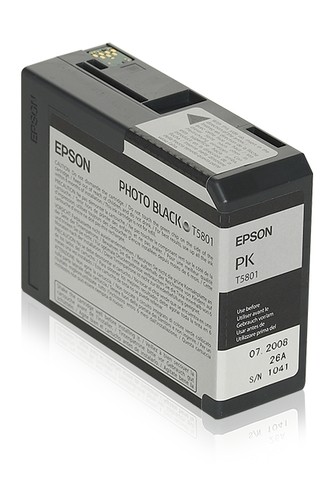 EPSON T5801 Tinte foto schwarz Standardkapazität 80ml