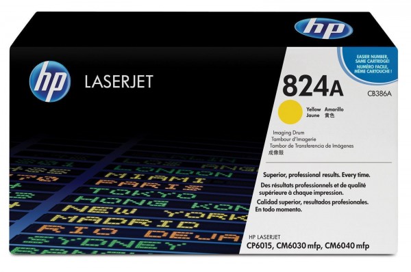 HP 824A Colour LaserJet Original Trommel gelb Standardkapazität 35.000 Seiten