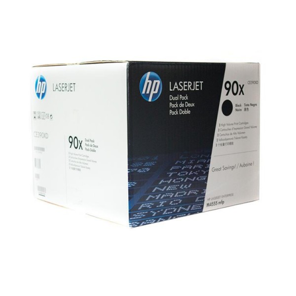 HP 90X Original Toner schwarz hohe Kapazität 24.000 Seiten 2er-Pack